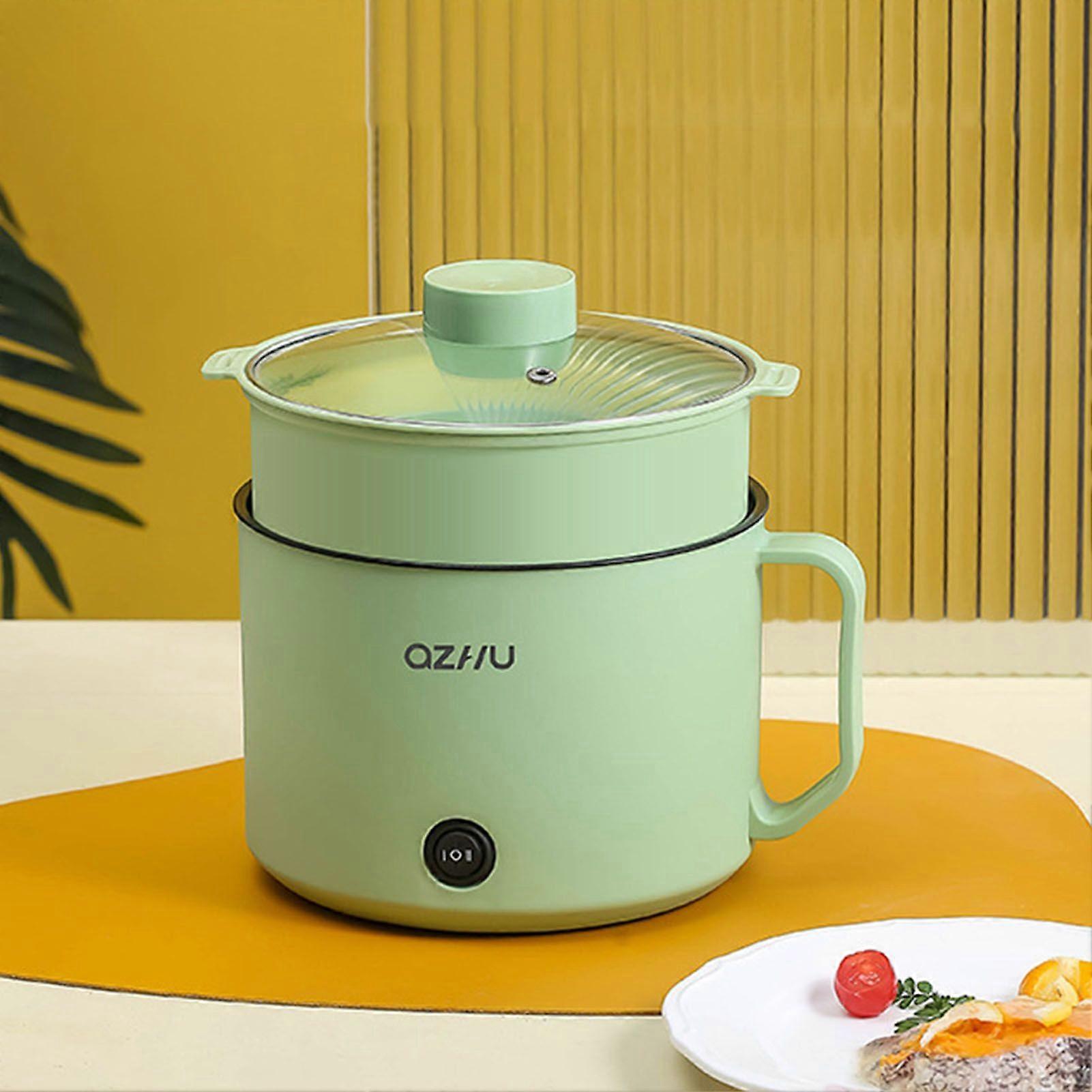Multifunctional Electric Cooking Pot Small Mini Portable Non-Stick Cooker for Boiling Frying Steaming